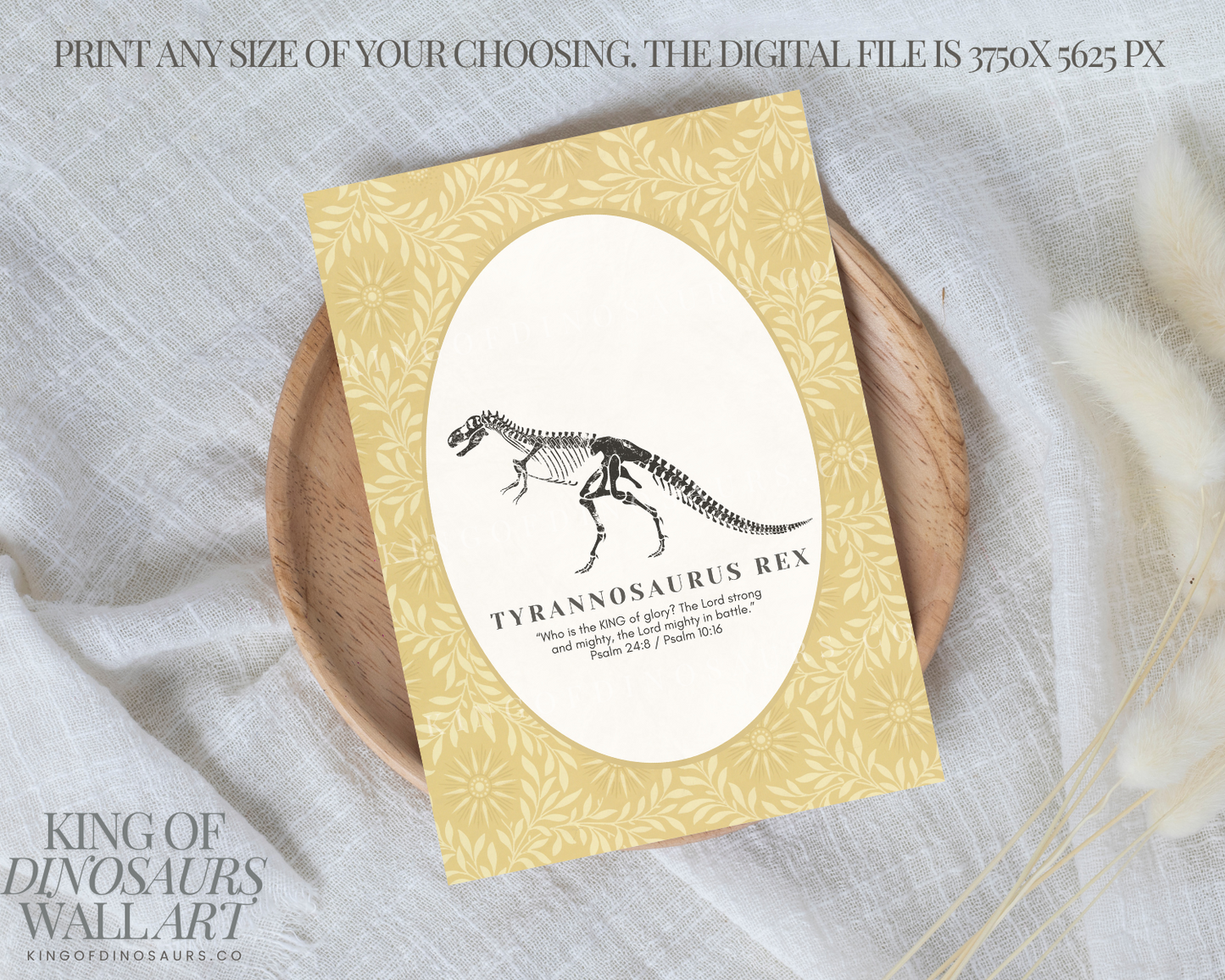 007 Tyrannosaurus Digital Art