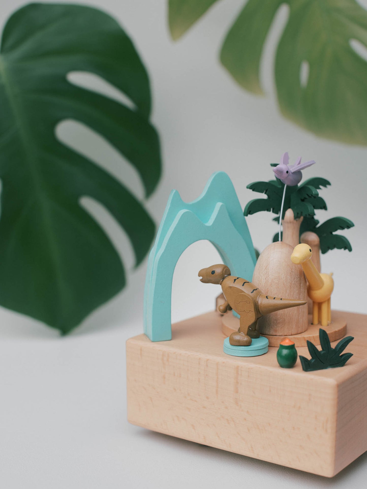 Dinosaur Music Box
