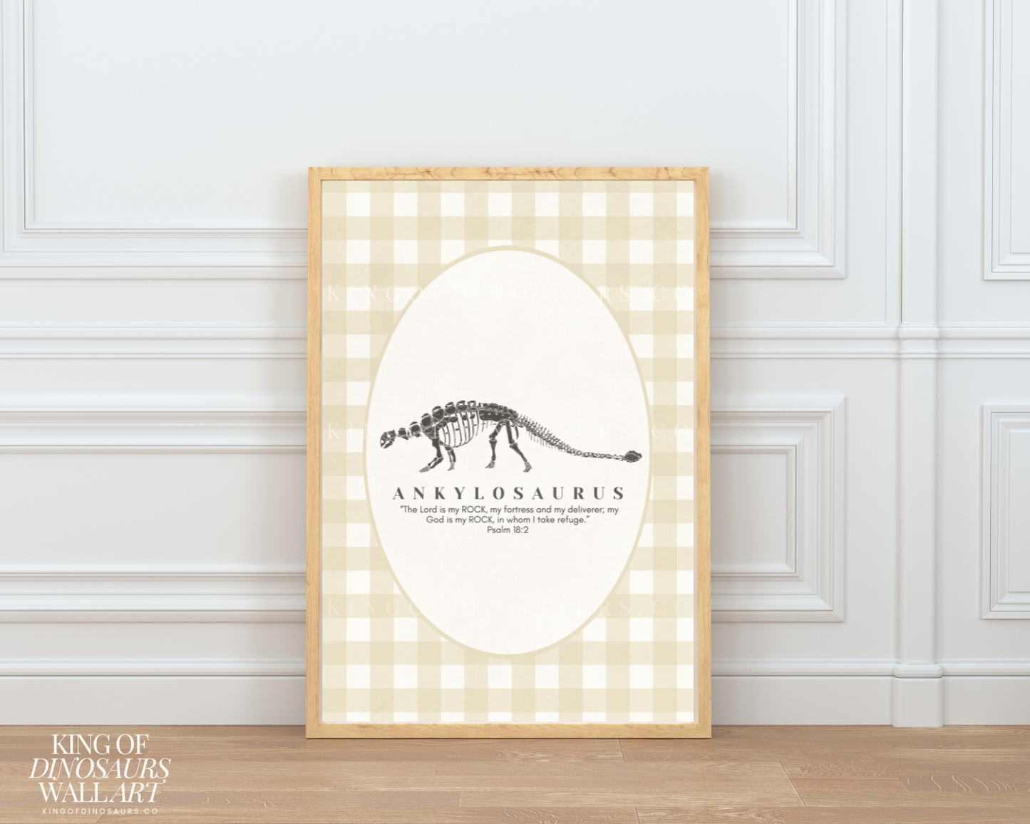 009 Ankylosaurus Digital Art