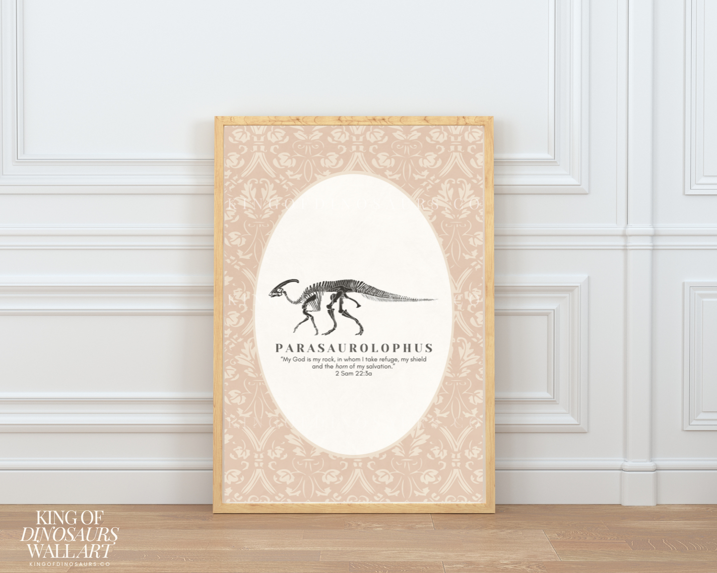 012 Parasaurolophus Digital Art