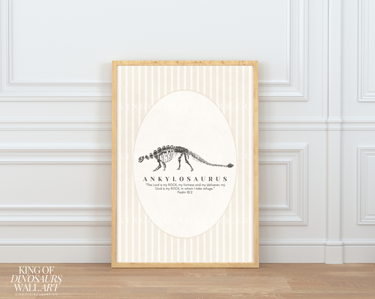 001 Ankylosaurus Digital Art