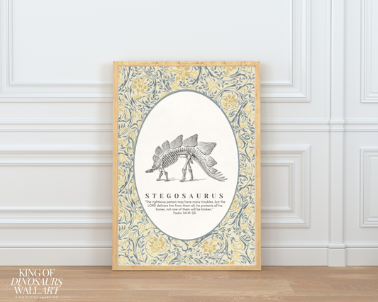 003 Stegosaurus Digital Art