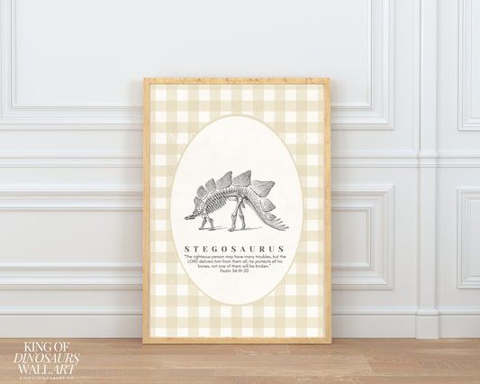 009 Stegosaurus Digital Art