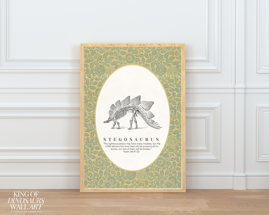 008 Stegosaurus Digital Art