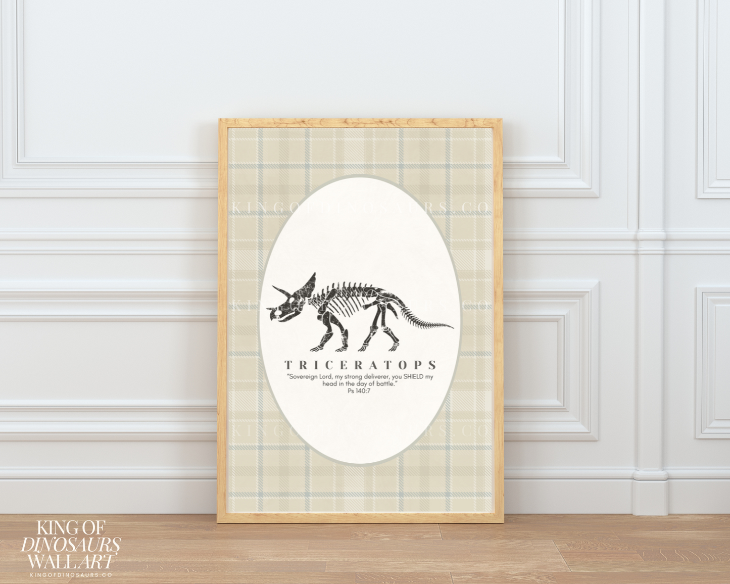 004 Triceratops Digital Art