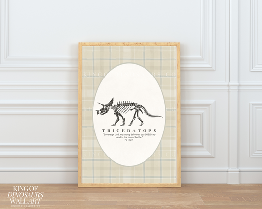 004 Triceratops Digital Art