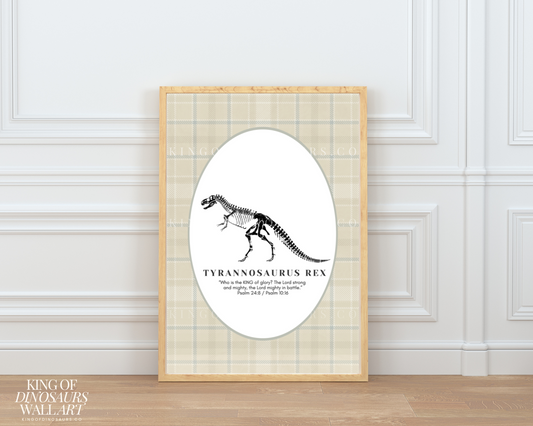 004 Tyrannosaurus Digital Art