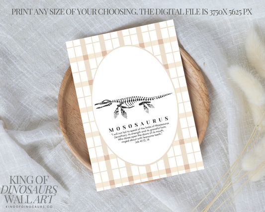 013 Mosasaurus Digital Art