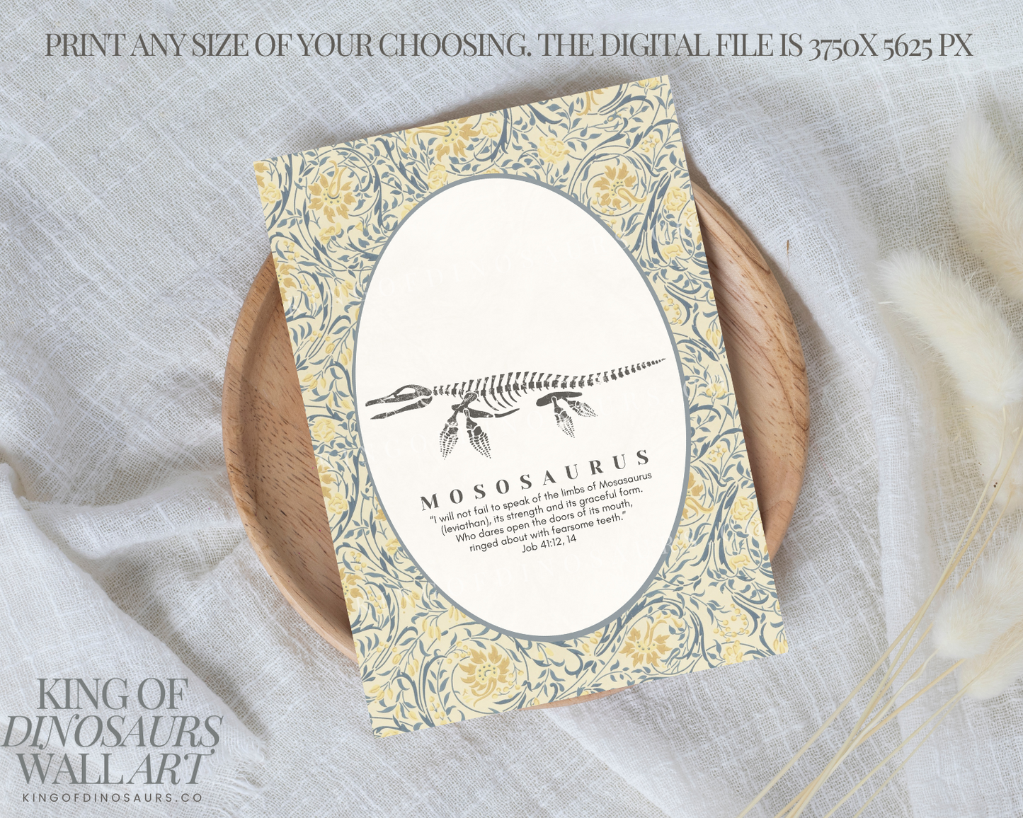 003 Mosasaurus Digital Art