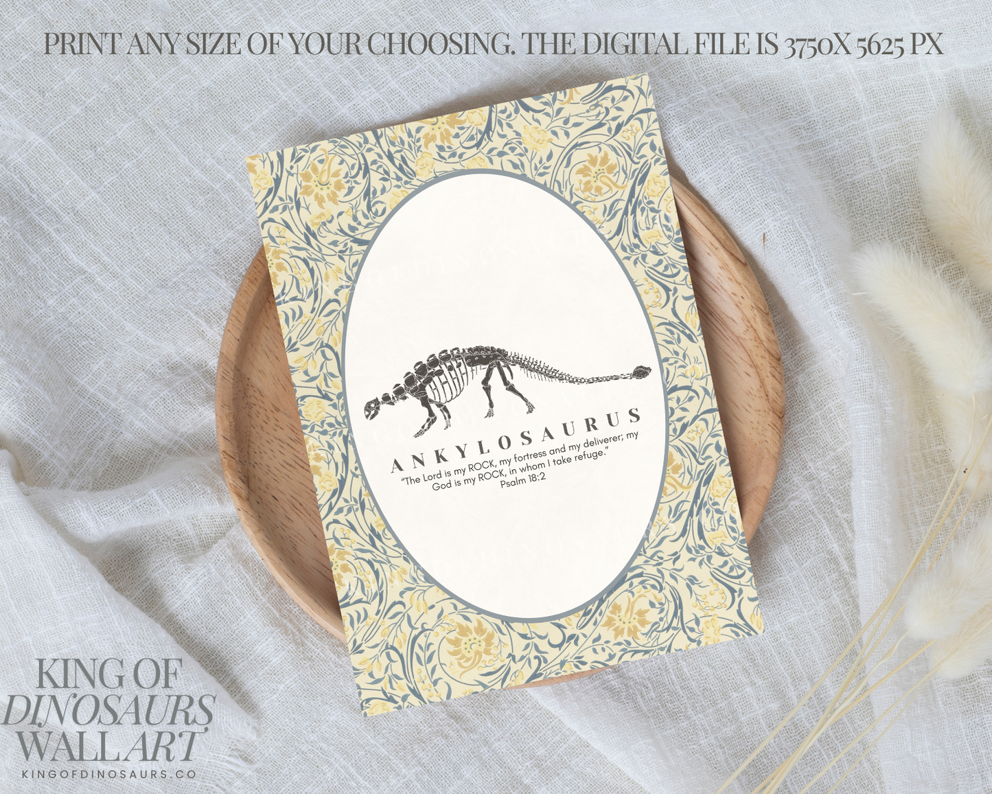 003 Ankylosaurus Digital Art