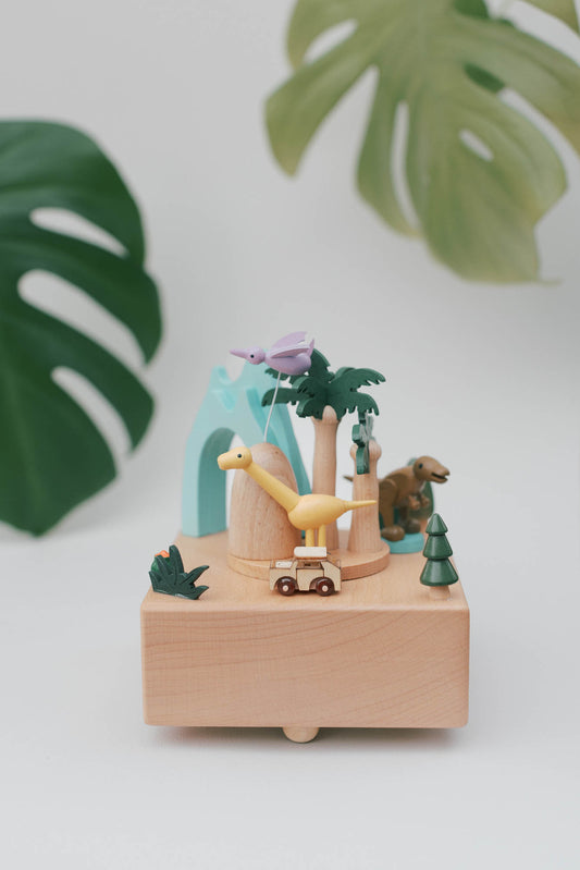 Dinosaur Music Box