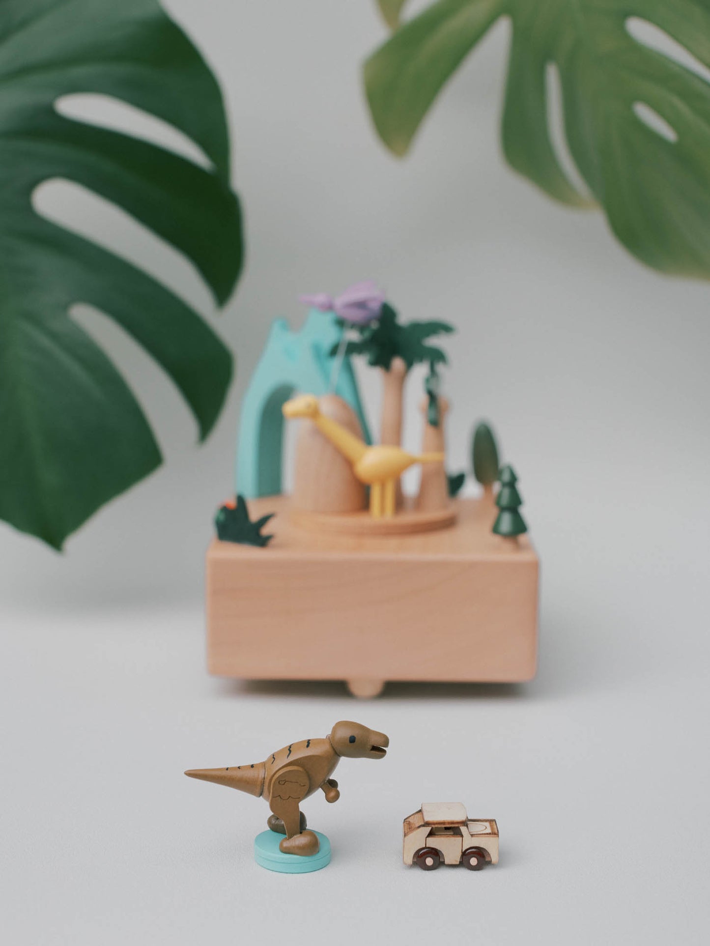 Dinosaur Music Box