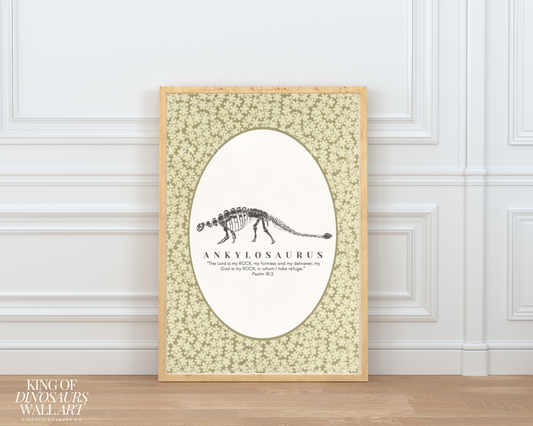 017 Ankylosaurus Digital Art