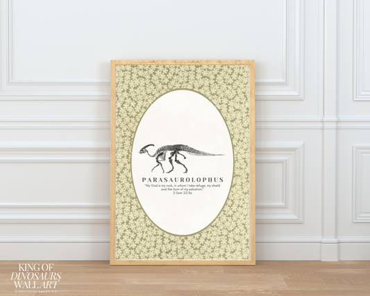 017 Parasaurolophus Digital Art