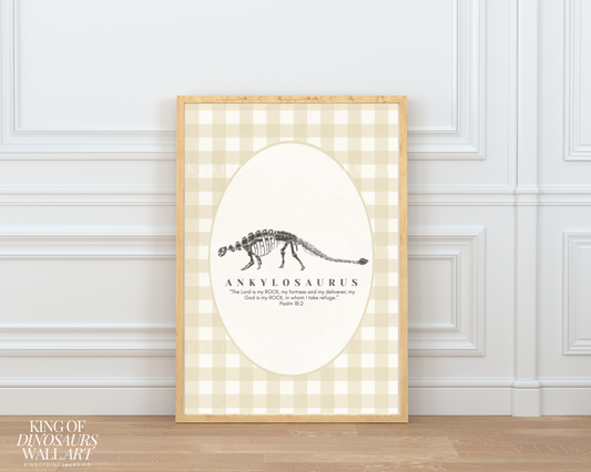 009 Ankylosaurus Digital Art