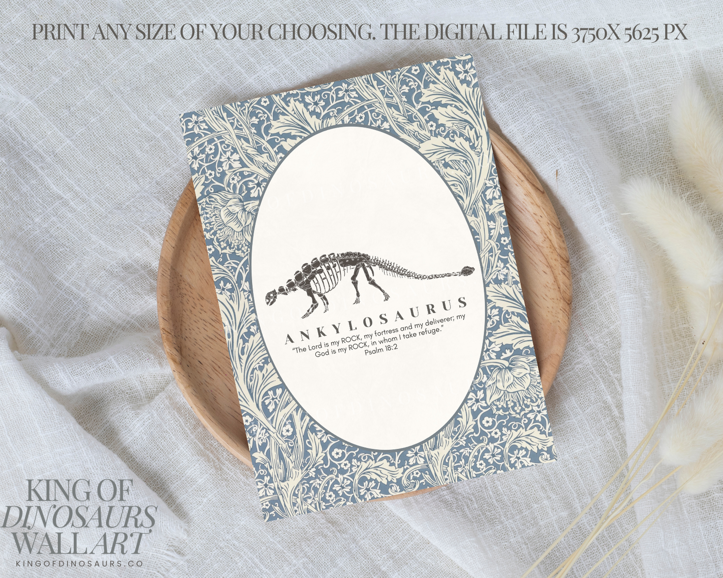 002 Ankylosaurus Digital Art