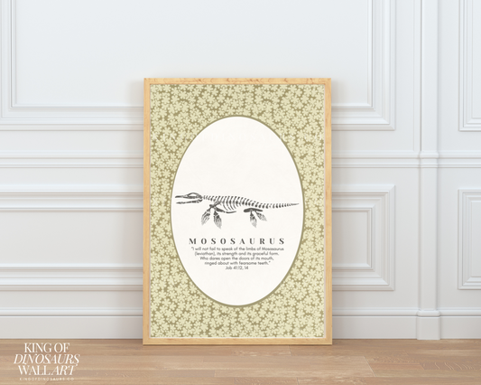 017 Mosasaurus Digital Art