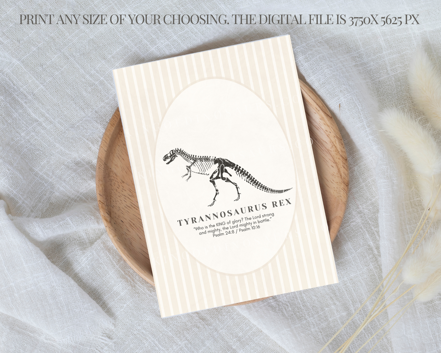 001 Tyrannosaurus Digital Art