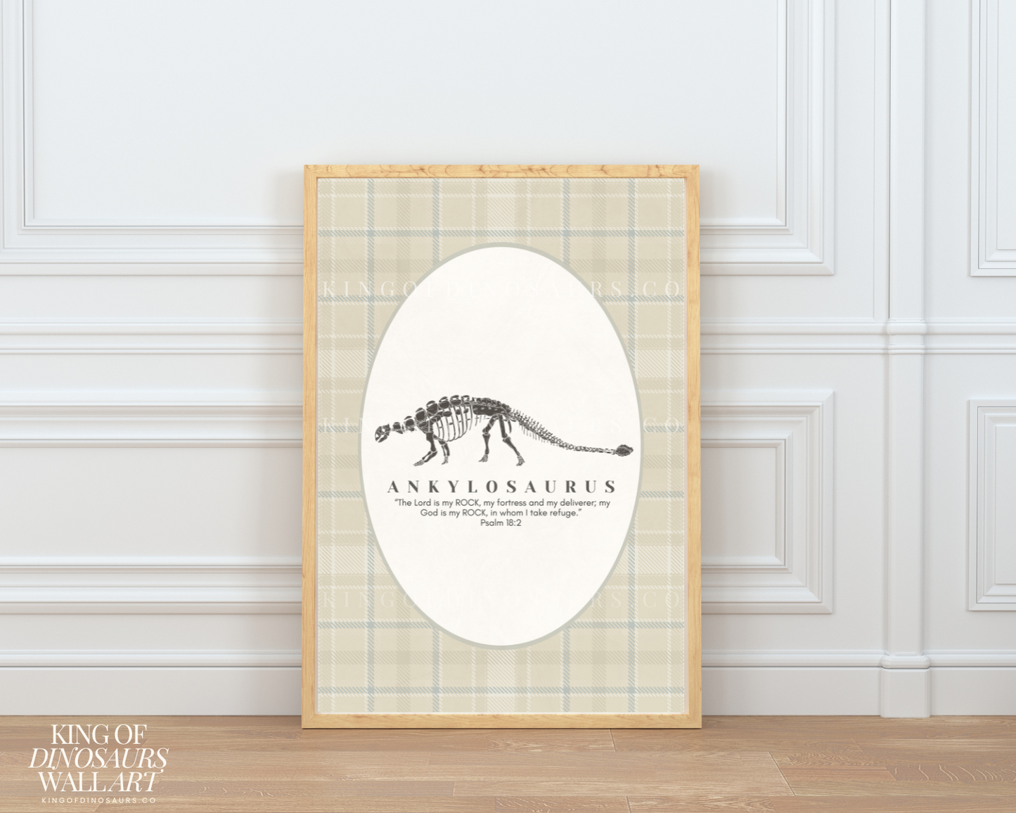 004 Ankylosaurus Digital Art