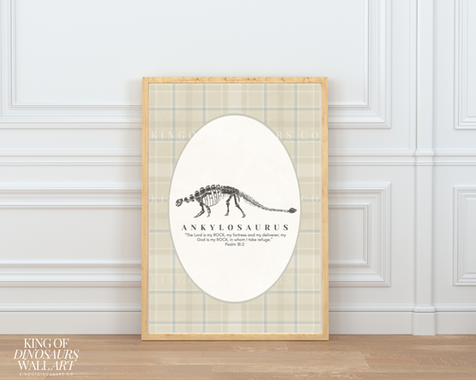 004 Ankylosaurus Digital Art