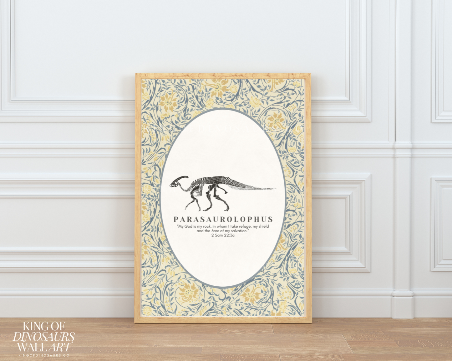 003 Parasaurolophus Digital Art