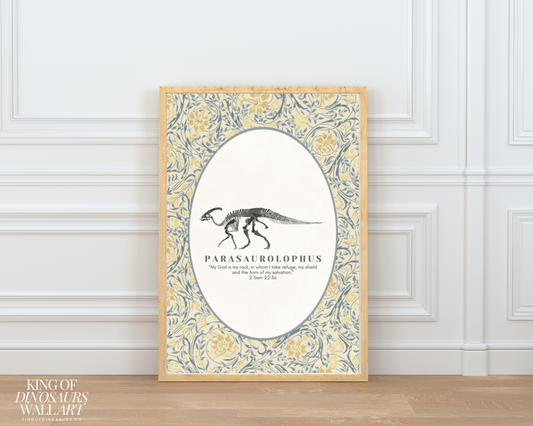 003 Parasaurolophus Digital Art