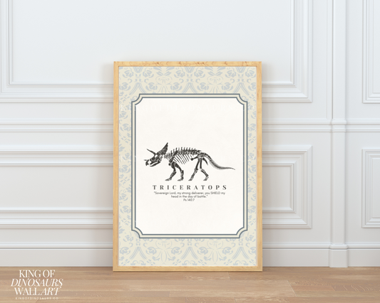 010 Triceratops Digital Art