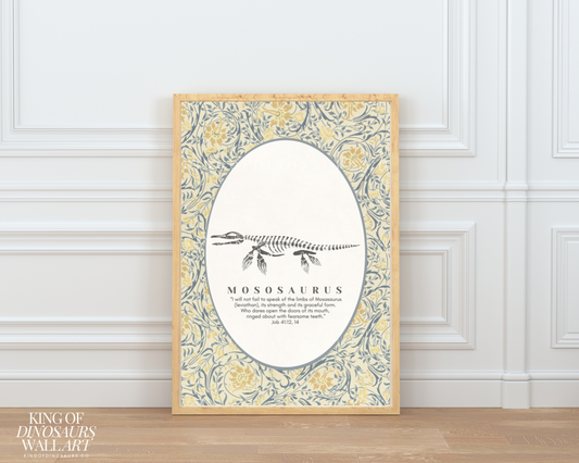 003 Mosasaurus Digital Art