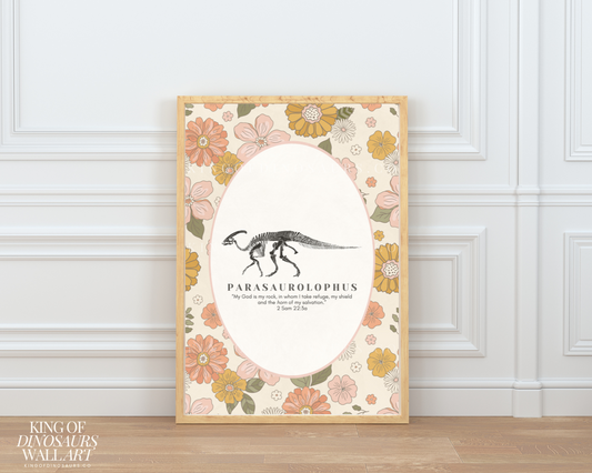 016 Parasaurolophus Digital Art