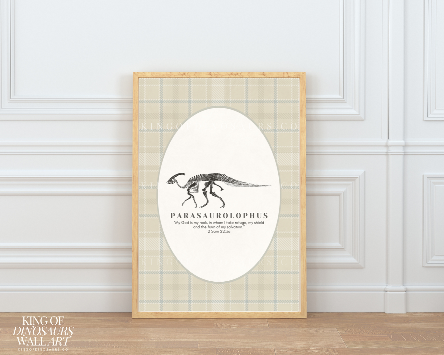 004 Parasaurolophus Digital Art