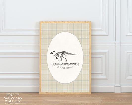 004 Parasaurolophus Digital Art