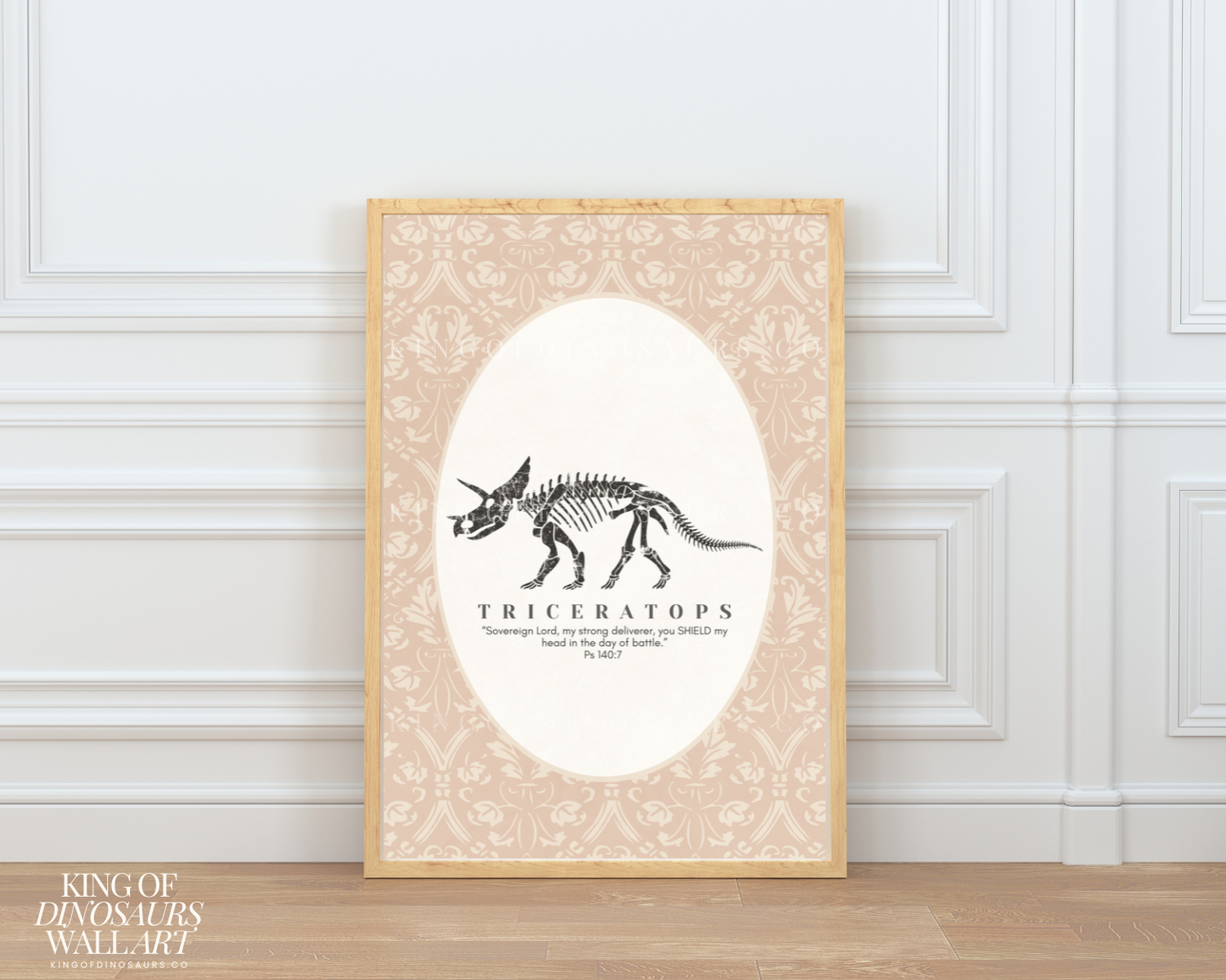 012 Triceratops Digital Art