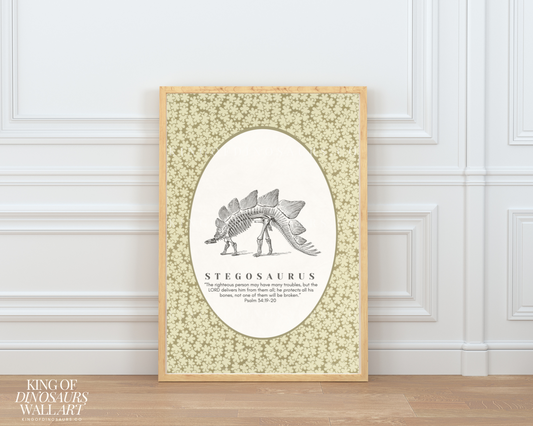 017 Stegosaurus Digital Art