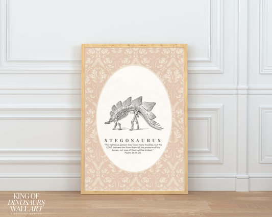 012 Stegosaurus Digital Art