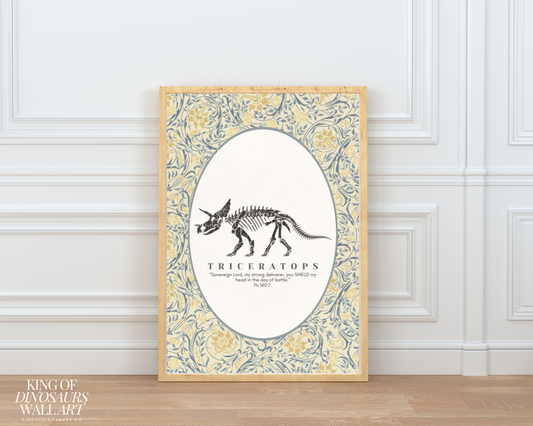 003 Triceratops Digital Art