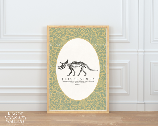 008 Triceratops Digital Art