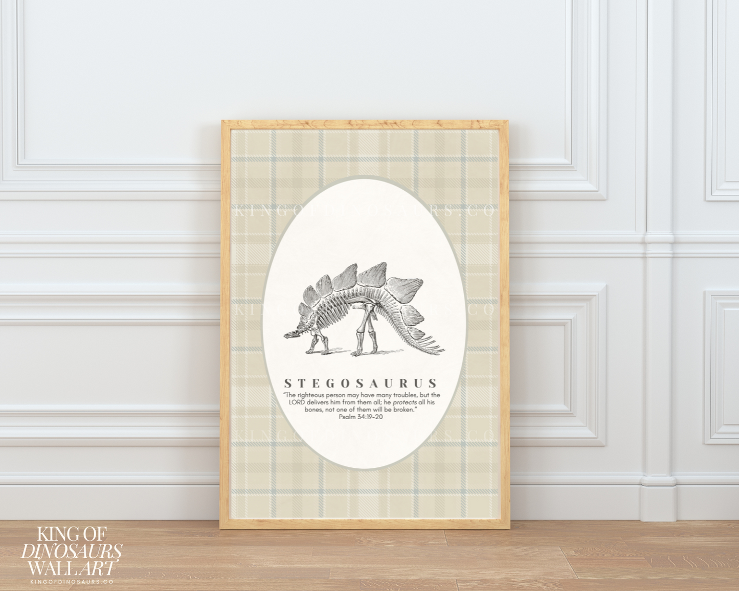 004 Stegosaurus Digital Art