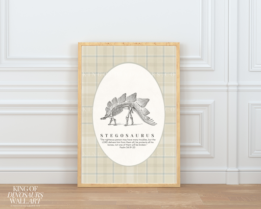 004 Stegosaurus Digital Art